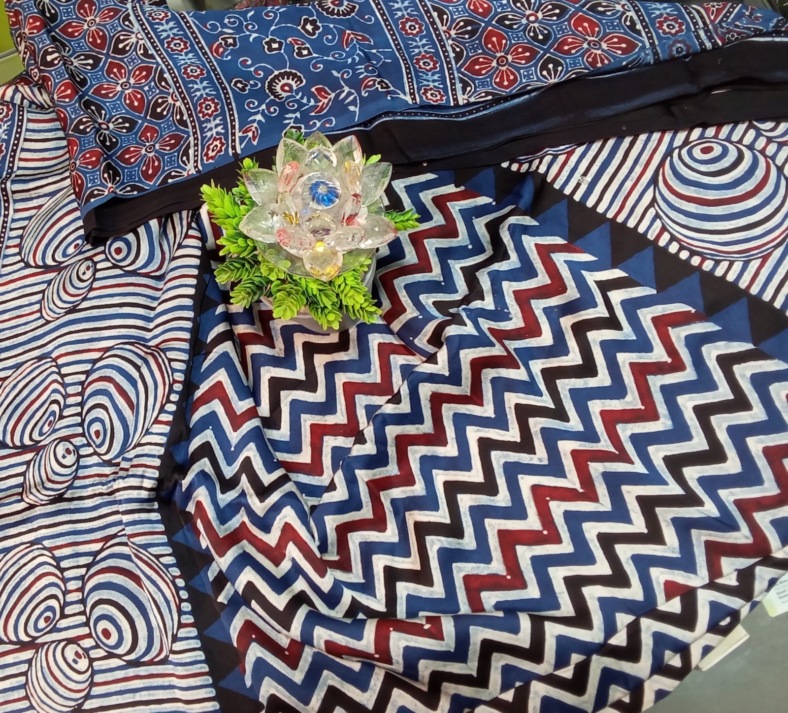 Sari Modal Blue & Black 