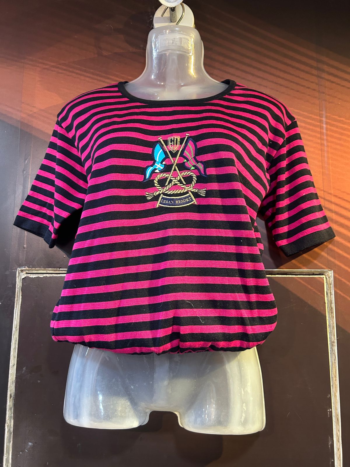 Sweatshirt Pink & Black Half Sleeves 5(6.11.25)