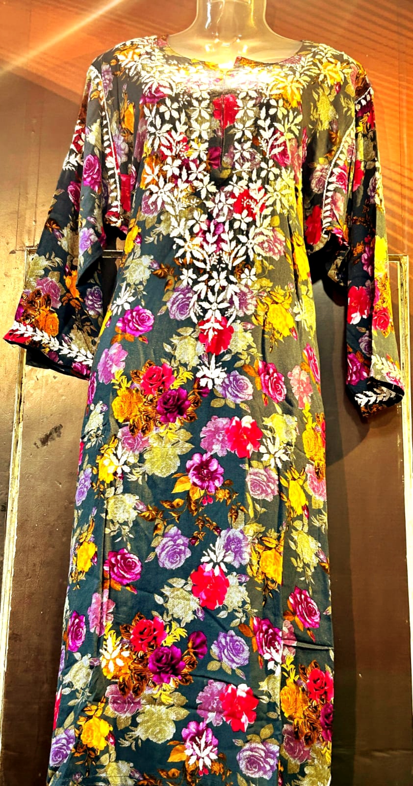 Kurti Floral Multicolor