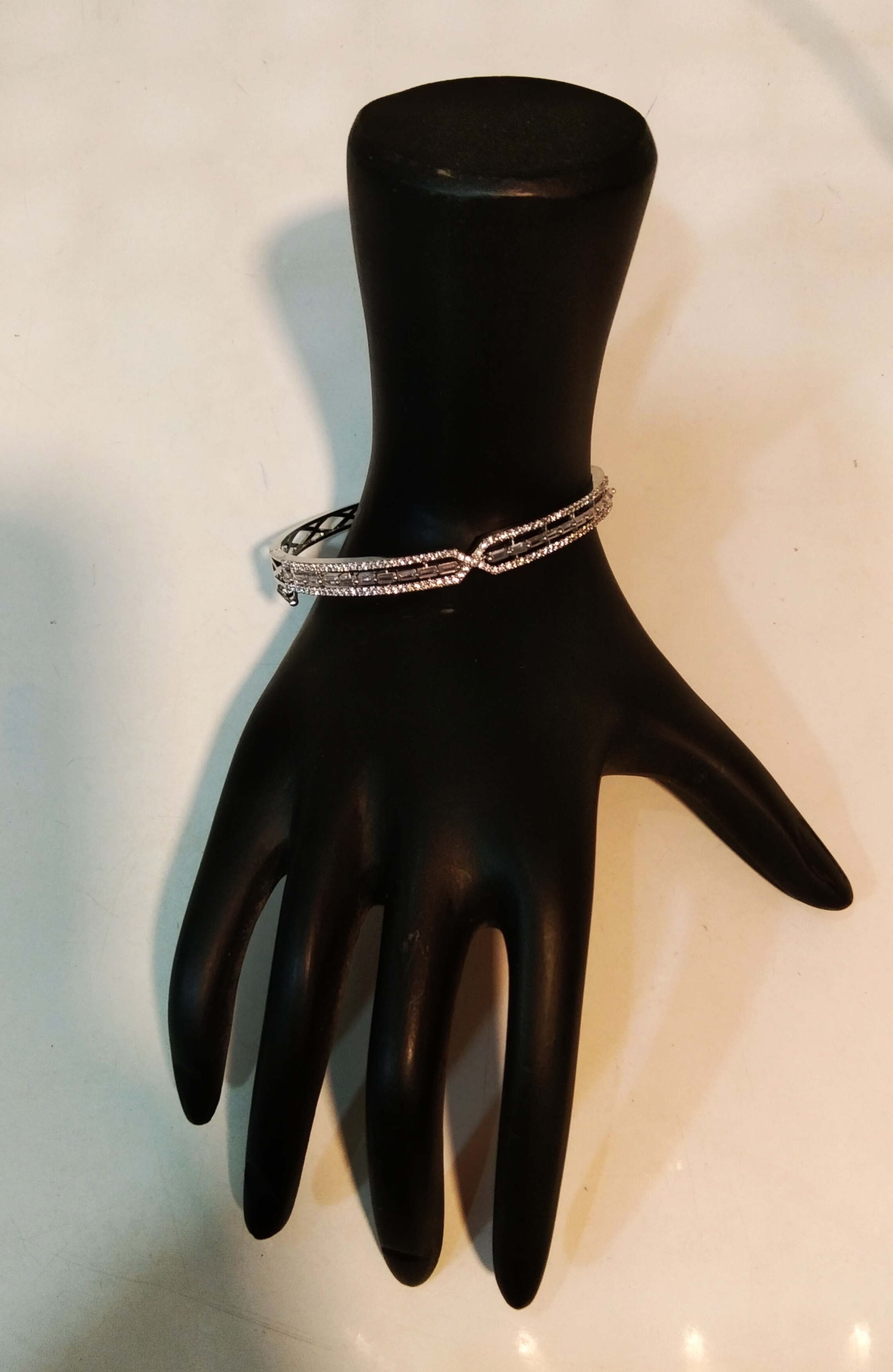 Bangle White Stone Work  5(12.07.25)